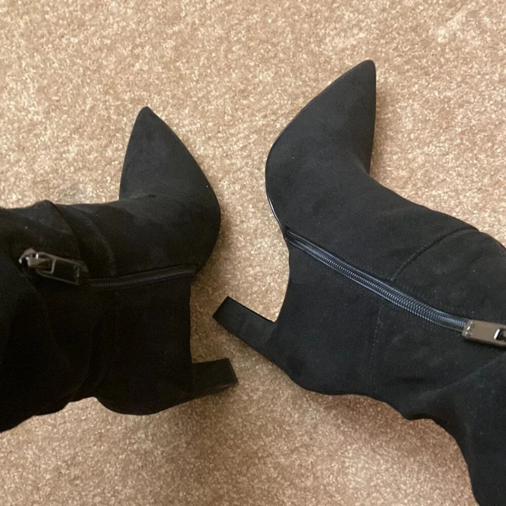 JLO JENNIFER LOPEZ Krim Black Knee-High Boot Brand new with boxThe Krim - Picture 5 of 6